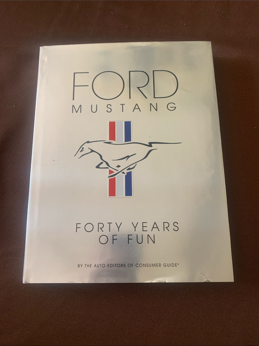 Ford Mustang 40th anniversary hardcover coffee table book